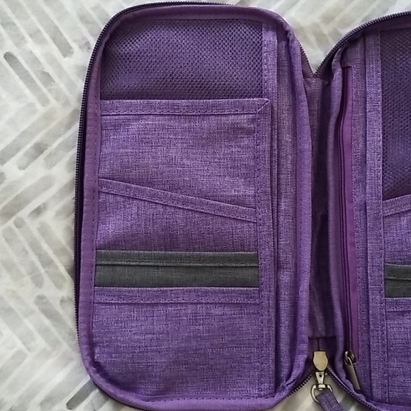 travel wallet organizer & passport cover - Picture 4 of 9